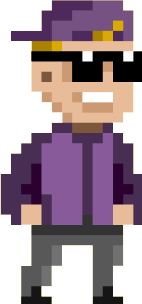 Pixel character