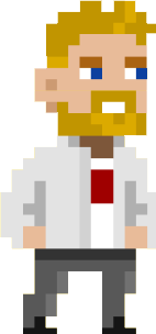 Pixel character