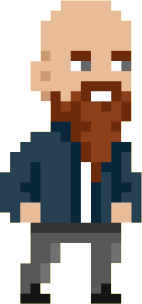 Pixel character