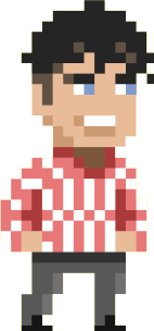 Pixel character